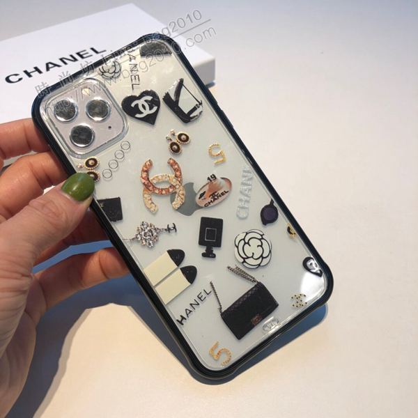 CHANEL手機殼 香奈兒包包飾品手機殼 網紅同款 2020爆款手機套  mmk1121